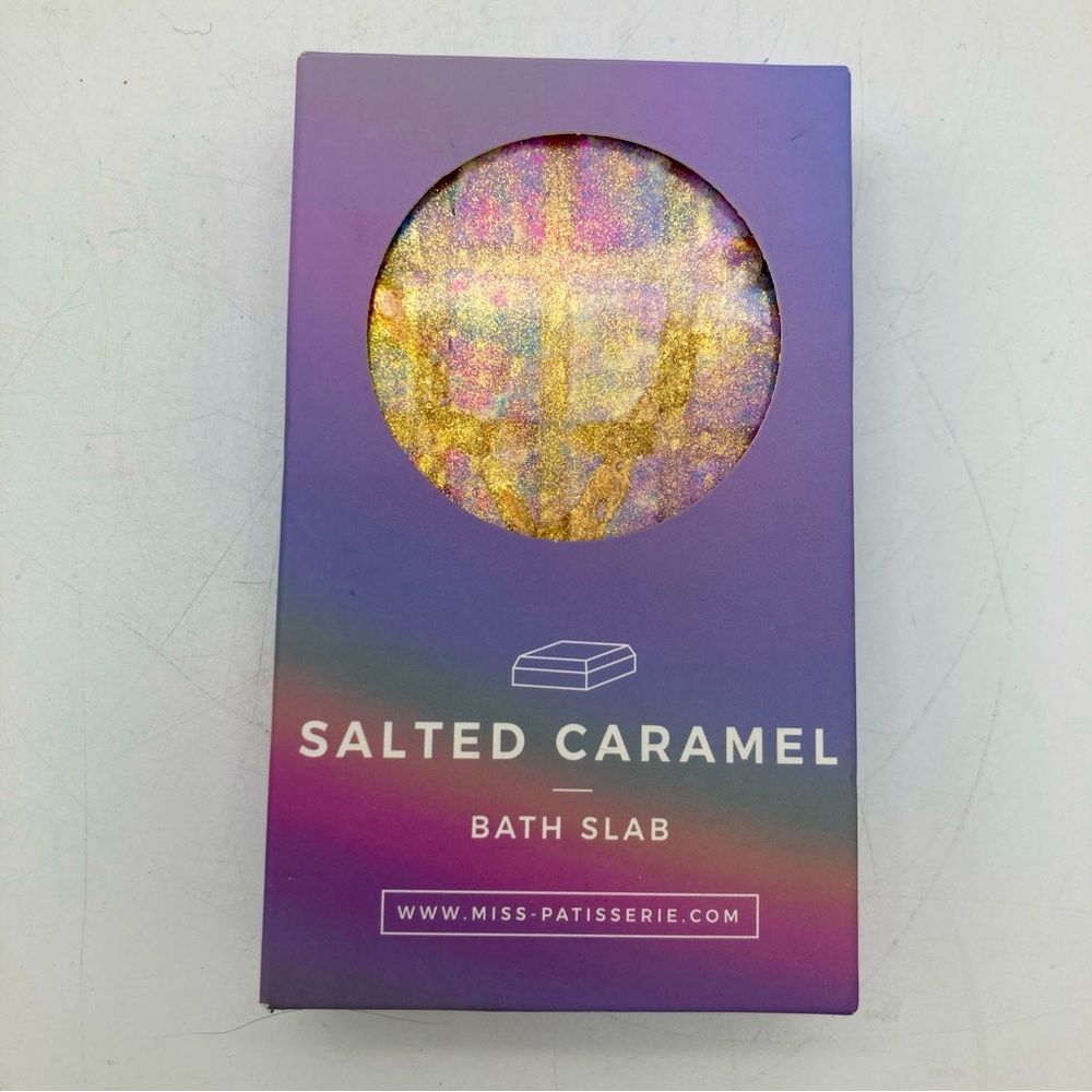 Miss Patisserie Salted Caramel Bath Slab